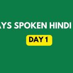 Spoken Hindi Class - Day 1| Learn Hindi through Tamil Spoken Hindi class Day 1