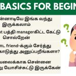 முன்னாடி-னு ஹிந்தி-ல எப்படி சொல்றது? | Learn Hindi through Tamil Daily Usage Hindi Sentences Through Tamil